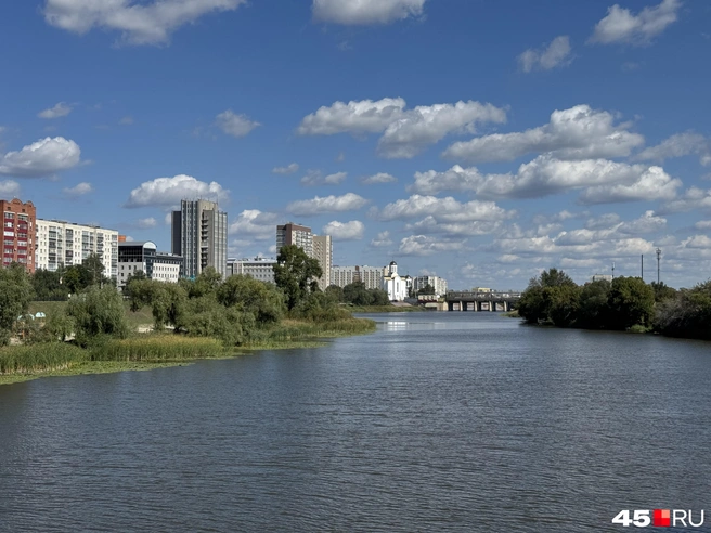 Курган основан на реке Тобол | Источник: Юлия Король