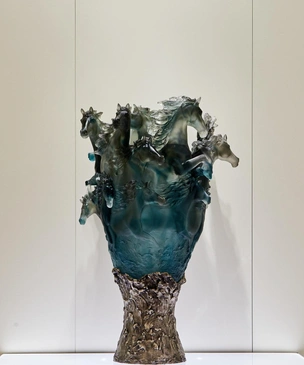 В Москве открылся новый корнер мануфактуры художественного стекла и хрусталя Daum