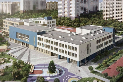 Новая школа во Всеволожске на 1300 учеников в морской тематике