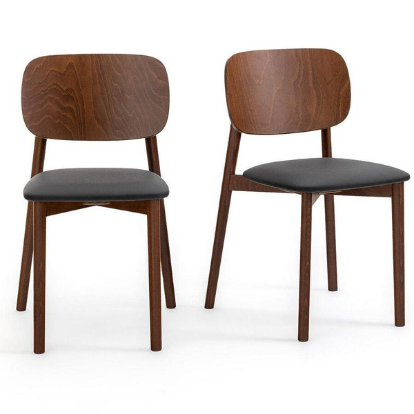 Комплект из двух стульев в винтажном стиле Peoni, La Redoute