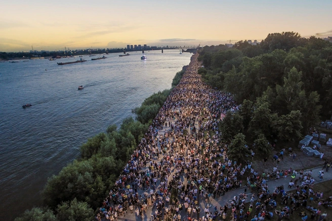 Больше пешеходного трафика, чем на набережной, в Новосибирске нет