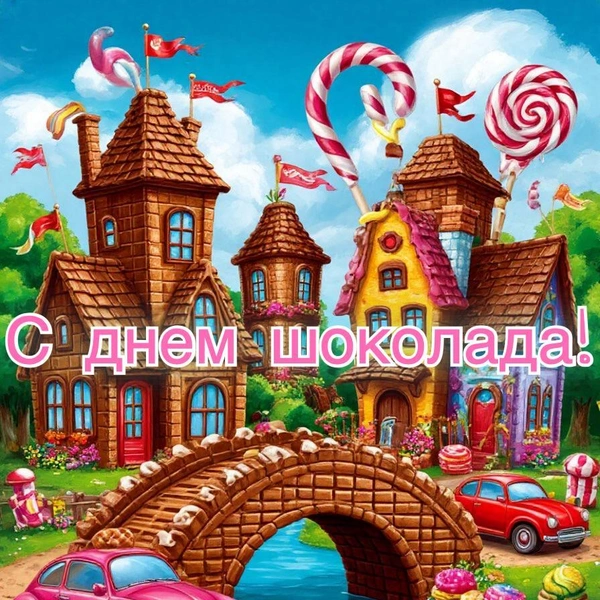 Открытки с Днем шоколада 2025: 20 смешных и вкусных поздравлений для друзей и близких, день шоколада, день шоколада 2025 | Источник: theDay/Шедеврум