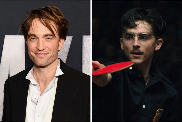 Пасхалка в фильме с Тимоти Шаламе «Марти Великолепный»: кого сыграл Роберт Паттинсон | Источник: Variety