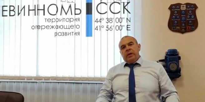 Глава Невинномысска прокомментировал массированную атаку на город | Источник: Кадр из обращения главы Невинномысска Михаила Миненкова в его канале в MAX
