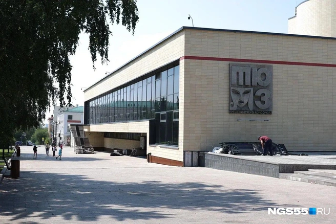 Омский ТЮЗ не могут отремонтировать уже пять лет | Источник: Евгений Софийчук / NGS55.RU