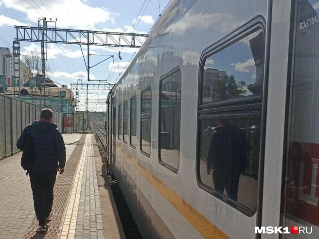 Нет движения поездов в сторону Лобни | Источник: Читатель MSK1.RU