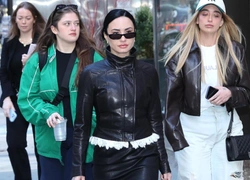 Деми Ловато в Нью-Йорке