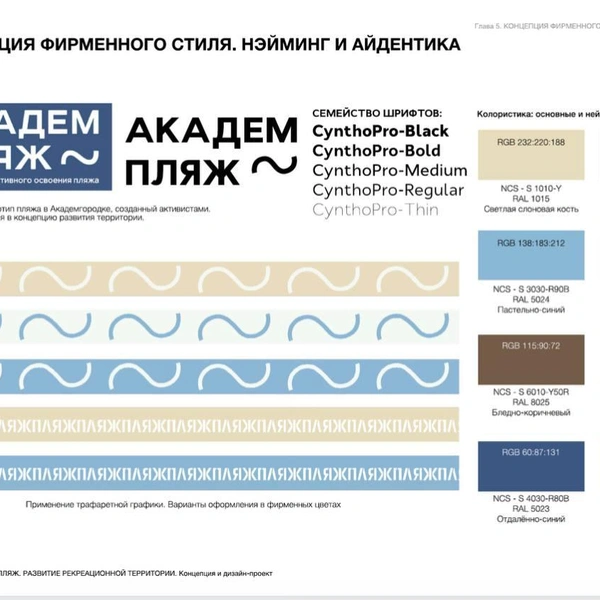 Пляжу даже придумали логотип  | Источник: Анна Терешков / Telegram