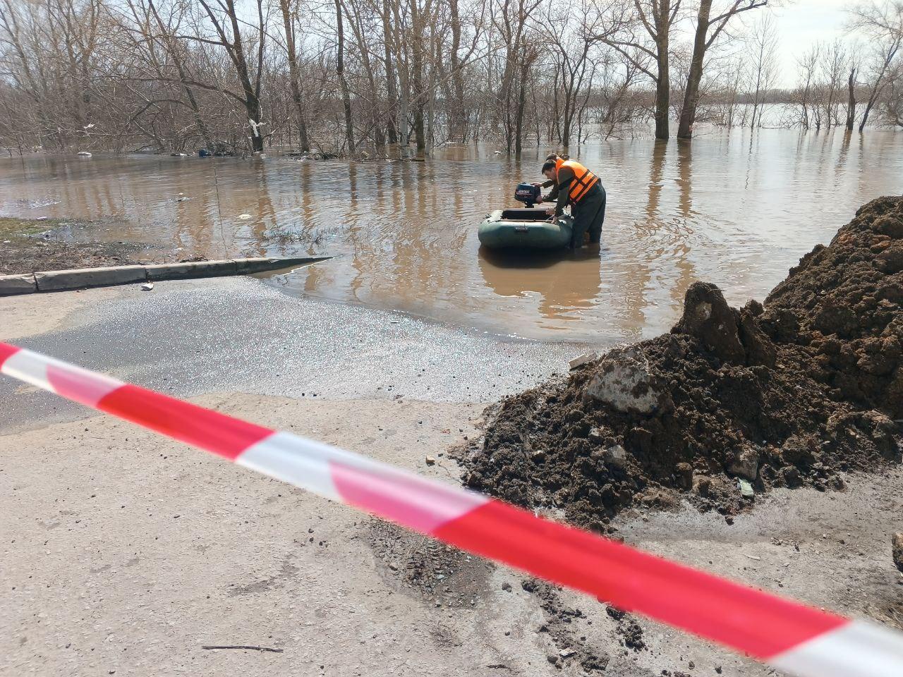 Паводковая ситуация в Оренбурге на 17 апреля - 17 апреля 2024 - 56.ру