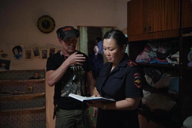 Фото со съемок «Айты» | Источник: Степан Бурнашев / личный архив