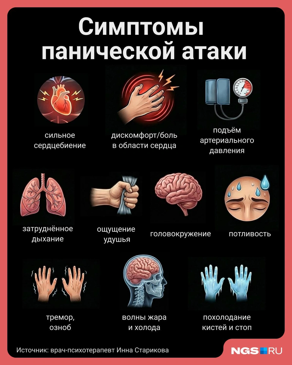 Большинство панических атак сопровождаются подъемом артериального давления | Источник: Юрий Орлов / Городские порталы
