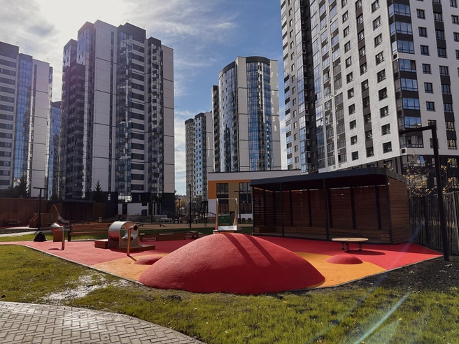 Проводить время на детских площадках садика можно весело и интересно | Источник: ООО&nbsp;«НИКПАРК»