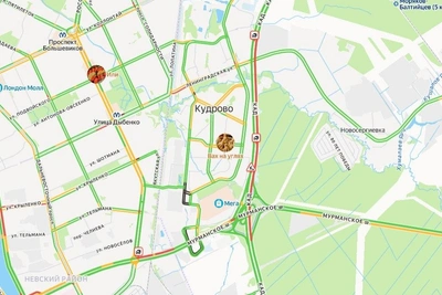 ДТП на КАД: столкновение четырех машин, есть пострадавшие