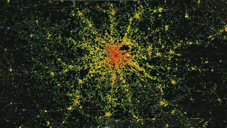 От небоскреба до юрты: географы нанесли на одну карту все 2,75 млрд зданий на Земле — вот что получилось