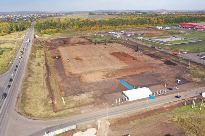 Строительство завода «Амкодор» в Уфе | Источник: glavarb.ru