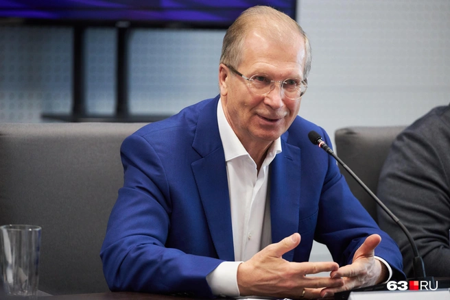 Виктор Шкулев отметил, что значение бизнеса в Самарской области велико | Источник: Роман Данилкин / 63.RU