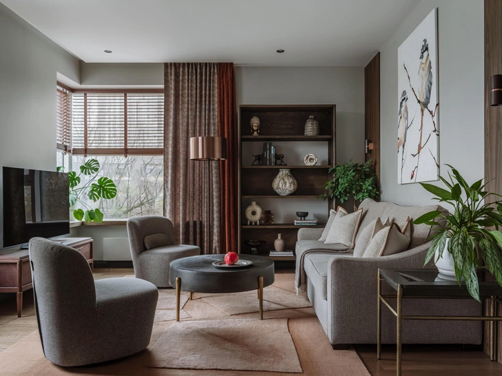 На берегу Яузы: смотрим квартиру 105 м² для большой семьи