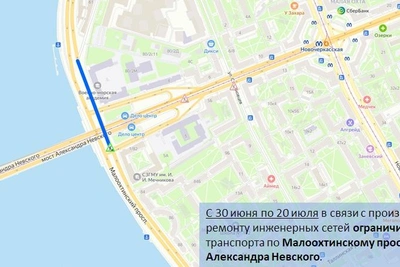 Дворцовую набережную и Фонтанки ограничат до середины октября