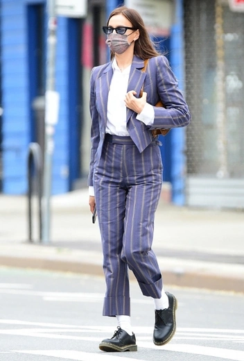 Ирина Шейк в Нью-Йорке | marieclaire.ru