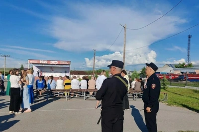 Полицейские Кизильского района обеспечили охрану порядка на Историческом балу сельской молодежи