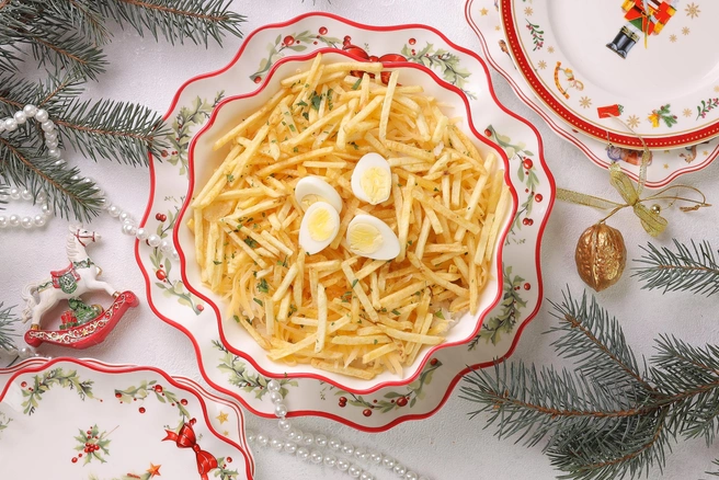 Картофель пай&nbsp;— уже повод полюбить этот салат | Источник: «Своя Компания»