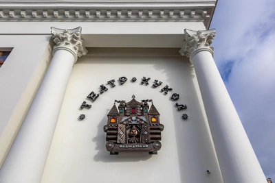 Домик Буратино без фонарей после переезда