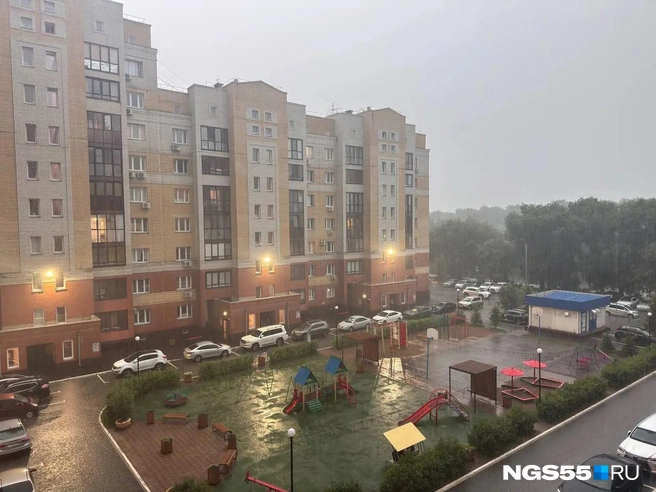 Все залито водой | Источник: Ангелина Назарчук / NGS55.RU