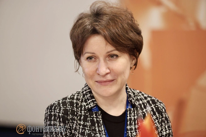 Татьяна Давыдова, старший бизнес-партнёр по персоналу АО «Морской порт Санкт-Петербург»  | Источник: Валентин Егоршин/ «Фонтанка.ру»