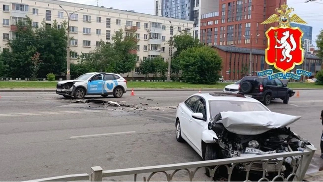 Виновник аварии сбежал с места происшествия | Источник: ГИБДД по Свердловской области