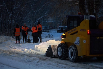 Rostov streets closed overnight for snow removal