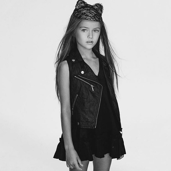 Самой красивой девочке Кристине Пименовой исполнилось 14 и она позирует на фото уже как взрослая