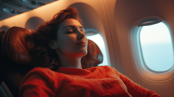 Сон на коленях незнакомца: когда можно откидывать спинку кресла в самолете?