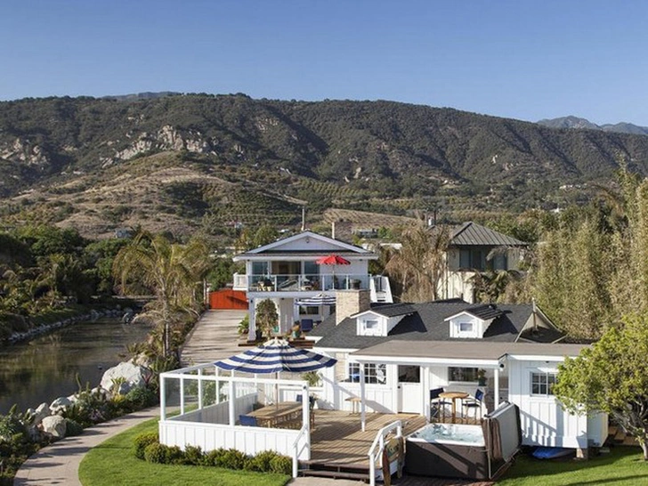 Mila Kunis and Ashton Kutcher Santa Barbara House