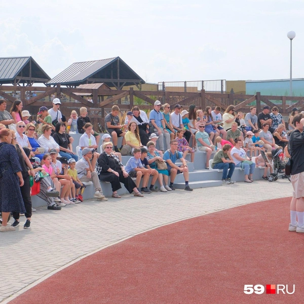 Перед ней уже собрались пермяки | Источник: Тимофей Калмаков / 59.RU