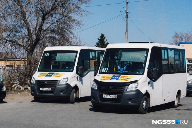 «Газели» три года назад убрали на окраины | Источник: Елена Латыпова / NGS55.RU