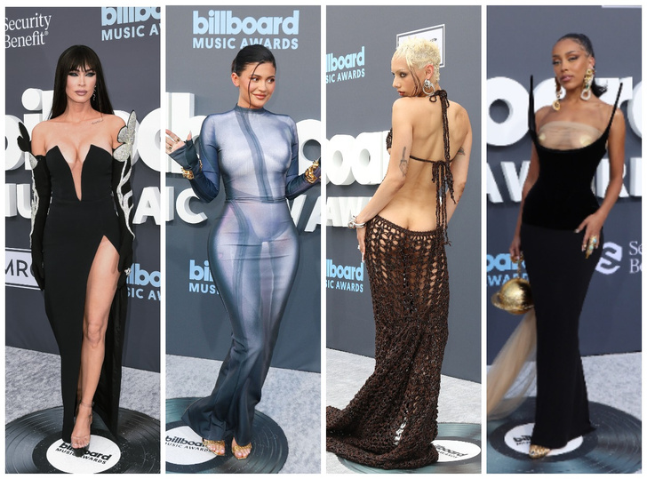 Взгляд не отвести: самые голые наряды премии Billboard 2022, которые сразили всех наповал