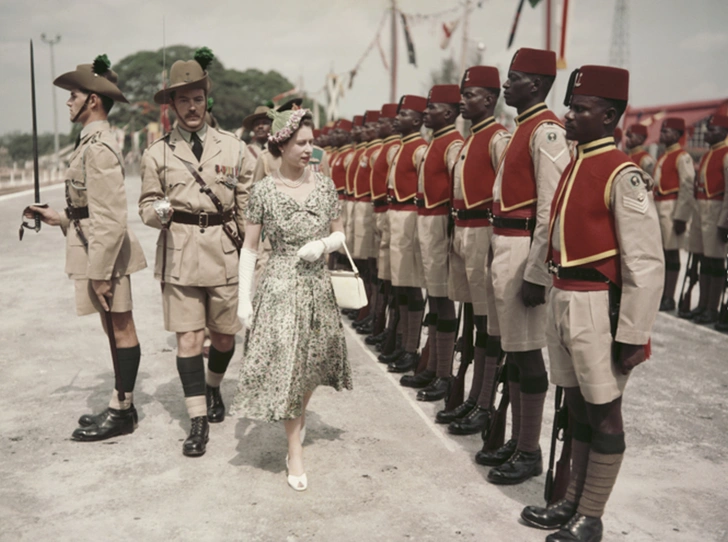 Елизавета в Нигерии, 2 февраля 1956 года
