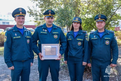 Коллектив МЧС Южно-Сахалинска занесен на Доску почета