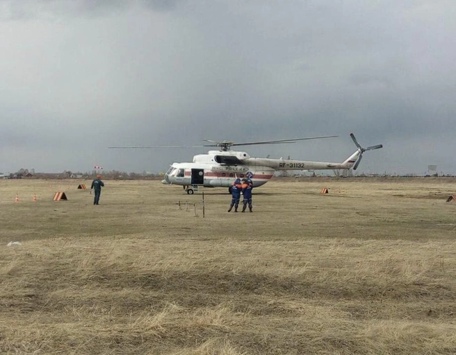 Помогать зауральским эмчеэсовцам будет техника из соседних регионов | Источник: пресс-служба ГУ МЧС по Курганской области