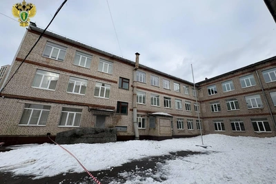 Проверка в тульской школе после повреждения крыши снегом