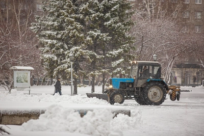 В Тульской области сугробы достигли полуметра