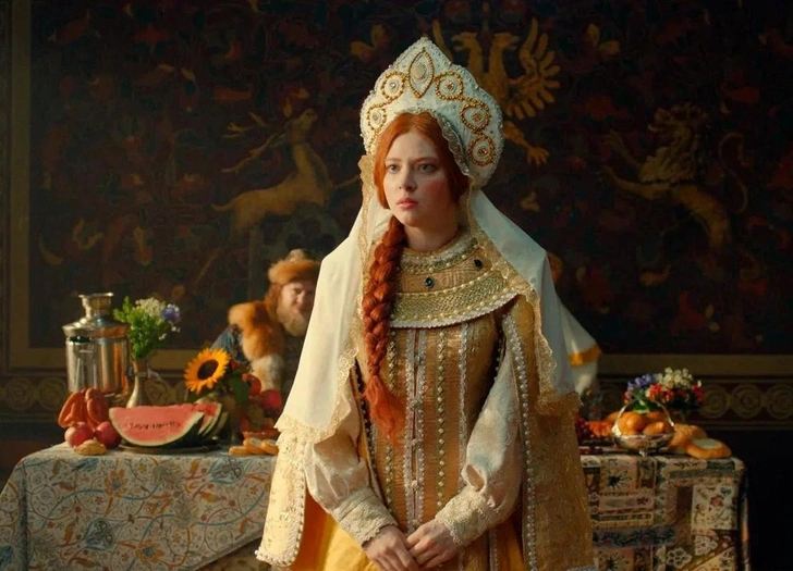Валентина Ляпина в роли Василисы в фильме «Царевна-лягушка», 2025 | Источник: kinopoisk.ru