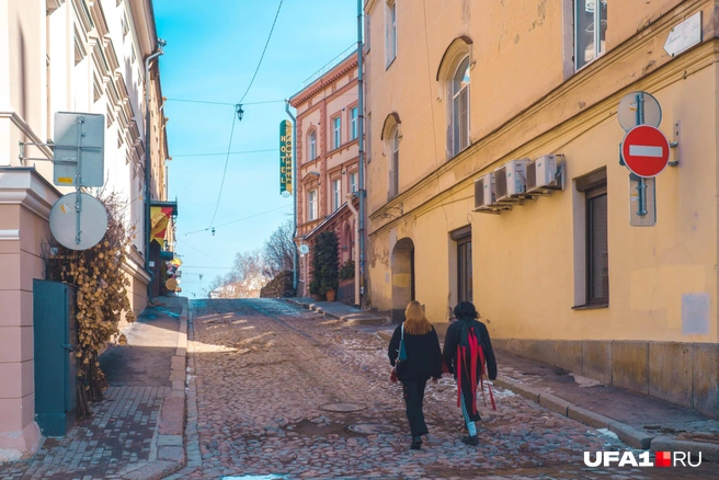 Одна из немногих улочек, достойных внимания | Источник: Булат Салихов / UFA1.RU