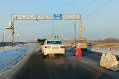 A 7-kilometer traffic jam forms at entrance to Volgograd