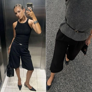 Осенью 2025 мы все наденем кюлоты — 5 стильных сочетаний