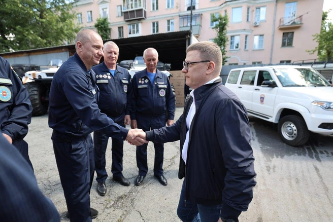 За последние пять лет бюджет поисково-спасательной службы увеличился в два раза: спасатели получили 35 спецмашин, 350 единиц оборудования | Источник: Наиль Фаттахов / пресс-служба правительства Челябинской области