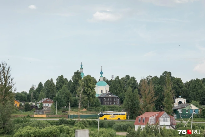 Вид на церковь Параскевы Пятницы Великомученицы | Источник: Александр Куренной / 76.RU