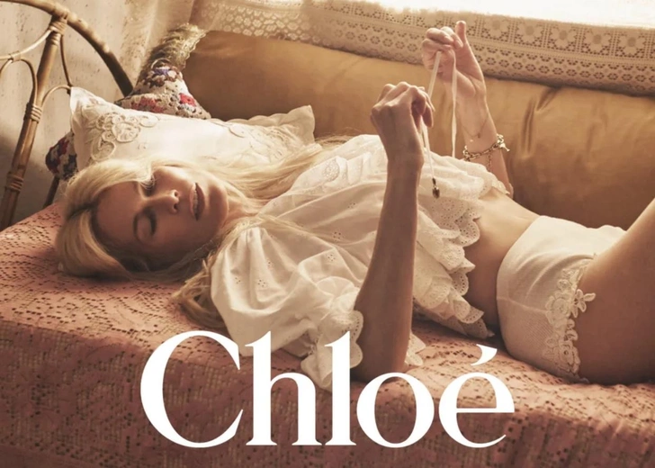 Клаудия Шиффер 30 лет спустя возвращается в Chloé | Источник: Chloe