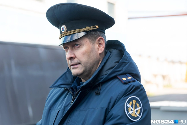 Сергей Маркатюк — начальник отдела трудовой адаптации осужденных ГУФСИН по Красноярскому краю | Источник: Мария Ленц / NGS24.RU