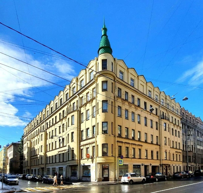 Доходный дом Г.&nbsp;И.&nbsp;Попова, Большая Пушкарская ул., 34 | Источник: citywalls.ru